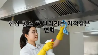 헌집 청소 후 달라지는 기적같은 변화 ✨